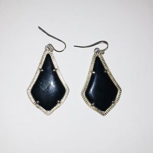 Black Kendra Scott earrings